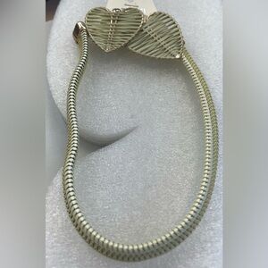 Elegant Gold and Silver Women's Necklace